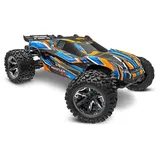 Traxxas Rustler 4x4 VXL HD Brushless TSM Stabilitätssystem + 3S 5000mAh Lipo TRX2872X Orange