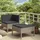 vidaXL Garten-Lounge-Set 2-tlg.grau 310208