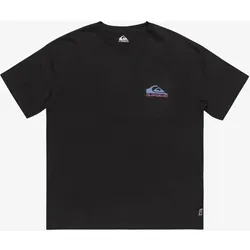 QUIKSILVER Herren Shirt TAKEUSBACKLOGO TEES, TARMAC, L