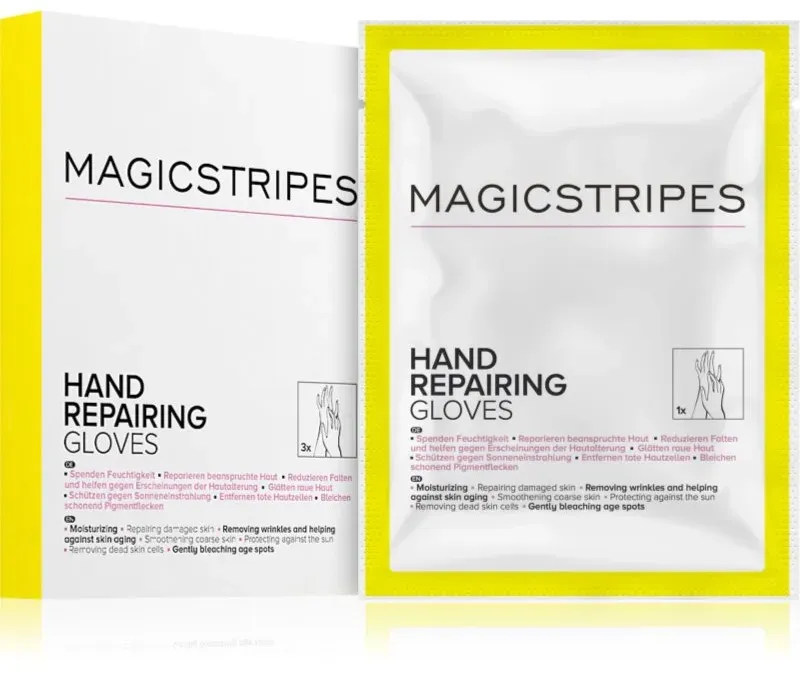 MAGICSTRIPES Hand Repairing Gloves erneuernde Maske für die Hände 3 St.