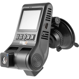 Technaxx TX-185 Dashcam Blickwinkel horizontal max.=120° 5V Display, Dual-Kamera, G-Sensor, Innenra