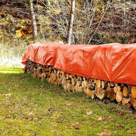 Floordirekt Abdeckplane 1,5 x 6 m Orange