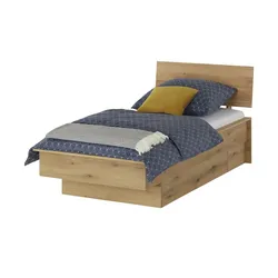 Funktionsbett  Oslo 2.0 ¦ holzfarben ¦ Maße (cm): B: 102 H: 89 T: 215