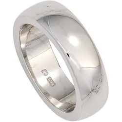 Silberring JOBO Gr. 56, silber (silber 925), Fingerringe, Damen, 56, Silber 925 (Sterlingsilber), 925 Silber