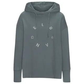 ELBSAND Kapuzensweatshirt Damen petrol Gr.XL (42)