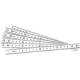 Brüder Mannesmann Werkzeuge Zollstock M 810-PVC-2 2 m