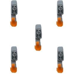 5x Original Canon Tinten Patrone BCI-21 schwarz für BJC 400 2000 4000 5000 Bl...