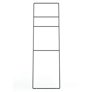 Metallbude Handtuchleiter Estina Stahl Schwarz