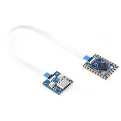 Waveshare RP2040-Tiny Entwicklungsboard: 20 GPIO-Pins, mit Tiny Adapter + FPC Kabel