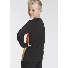 Kidsworld Langarmshirt in schwarz | Gr.: 140/146