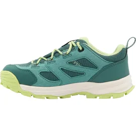 Jack Wolfskin VOJO TOUR TEXAPORE LOW K Wanderschuh wasserdicht, Trekkingschuh grün 32 EU