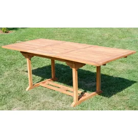 aleos TEAK Set 7-tlg. Braun