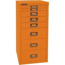 BISLEY MultiDrawer Schubladenschrank 27,9 x 38 x 59 cm orange