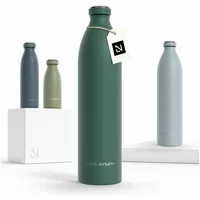 LARS NYSØM Edelstahl Trinkflasche 350ml, 500ml, 750ml, 1L, 1