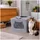 Hti-Living Katzentoilette geschlossen grau