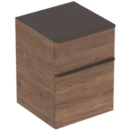 Geberit Smyle Square 45x60x47cm, m 2 L, Holzst. Nussb hick.