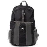 Trespass Turzo Packaway Rucksack Schwarz