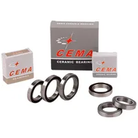 Cema 6805 Tretlager - Silber - 25 x 37 x 7 mm