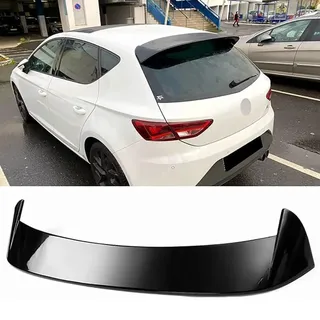 ORDALI Auto Heckspoiler Flügel Lippe für Seat Leon MK3 5F FR 2012-2020,Hinten Kofferraum Spoiler Heckscheiben heckflügel Dachspoiler Schwanz Dekoration Zubehör