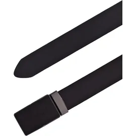 Mustang Herrengürtel Leder 3,5 cm Schwarz 120