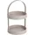 Zeller Etagere, Metall, Greige