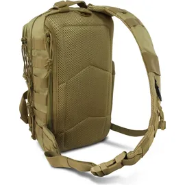 Normani Daypack Schultertasche Synthetik Brown
