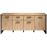 Home Affaire Sideboard 207 x 42 x 88 cm Braun