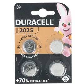 Duracell CR2025 Knopfzelle 165 mAh 4 St.