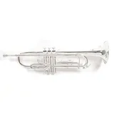 Roy Benson Bb-Trompete TR-202S (Langlebige Messingkonstruktion, mit leichtem Rechtecketui, Rucksackgarnitur, erstklassige Edelstahl Ventile, für professionelle Musiker), versilbert