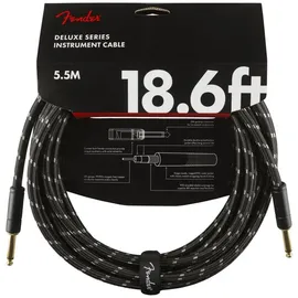 Fender Deluxe Series Cable Straight 5,5m Black Tweed
