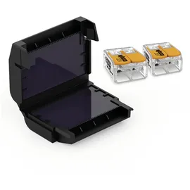 Cellpack 410358 EASY-PROTECT/522 Gelbox für Verbindungsklemmen flexibel: 0.5-6 mm2 starr: 0.5-6 mm2 1 St. Schwarz