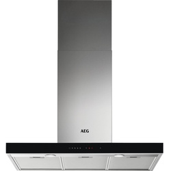 AEG Wandhaube DBE5960HB, Hocheffizienter Kohleaktivfilter, Abluft- und Umluftbetrieb silberfarben