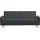 exxpo - sofa fashion 3-Sitzer Samso, elegant und bequem, aktueller Cord Bezug, Kippcouch, hochwertige Verarbeitung, Schlafsofa inkl. Bettfunktion und Bettkasten grau