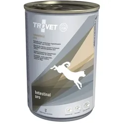 TROVET Intestinal DPD Futter für Hunde mit Nahrungsmittelunverträglichkeiten mit Ente 400 g