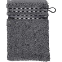 VOSSEN Cult de Luxe Waschhandschuh 16 x 22 cm graphit