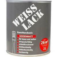 Wilckens Weißlack 2 L weiß seidenmatt