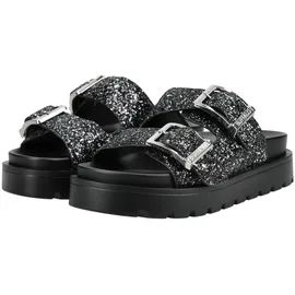 Buffalo RAYA ARI GLAM - Schwarz/Silber PU (Polyurethan) - 38 EU