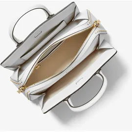 Michael Kors Laila Small Henkeltasche Leder White