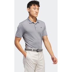 Herren Golf Poloshirt kurzarm - ADIDAS grau, EINHEITSFARBE, XS