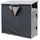GRASEKAMP Kaminholzregal Kunststoff 70 x 70 x 145 cm Grau
