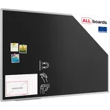 ALLboards Kreidetafel 150 x 100 cm Schwarz