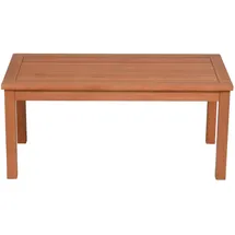 deluke Gartentisch 90 x 44 x 40,7 cm Braun