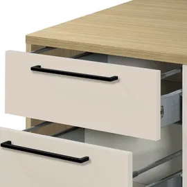kochstation Unterschrank KOCHSTATION Luna 60 x 60 x 85 cm Beige