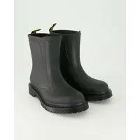 Dr. Martens 1460 Rain Pull On Boot Black PVC in Schwarz - 39