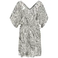 s.Oliver Longtunika Damen creme-schwarz Gr.46