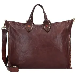 Campomaggi Handtasche Leder 40 cm moro