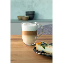 LEONARDO Latte Macchiato Tasse 0,38 l Weiß 6 St.