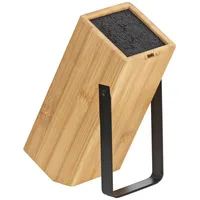 Kela Messerblock KIRIL, Bambus Schwarz, 20,0x10,0x24,0cm