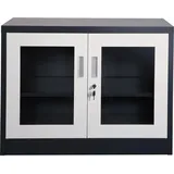 Jet-Line Aktenschrank UFA 90 x 68 x 0 cm dunkelgrau