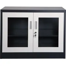 Jet-Line Aktenschrank UFA 90 x 68 x 0 cm dunkelgrau